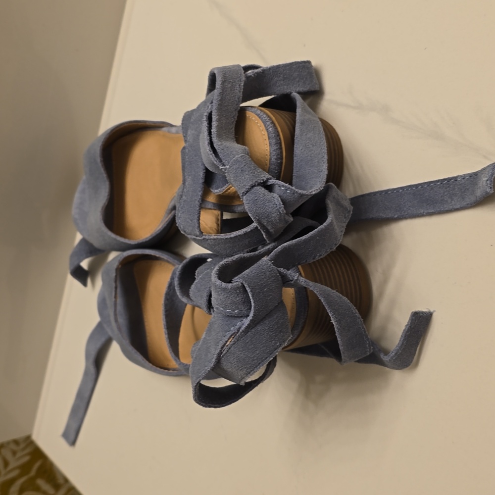 New! Steve madden ankle wrap shoes - Picture 2 of 4